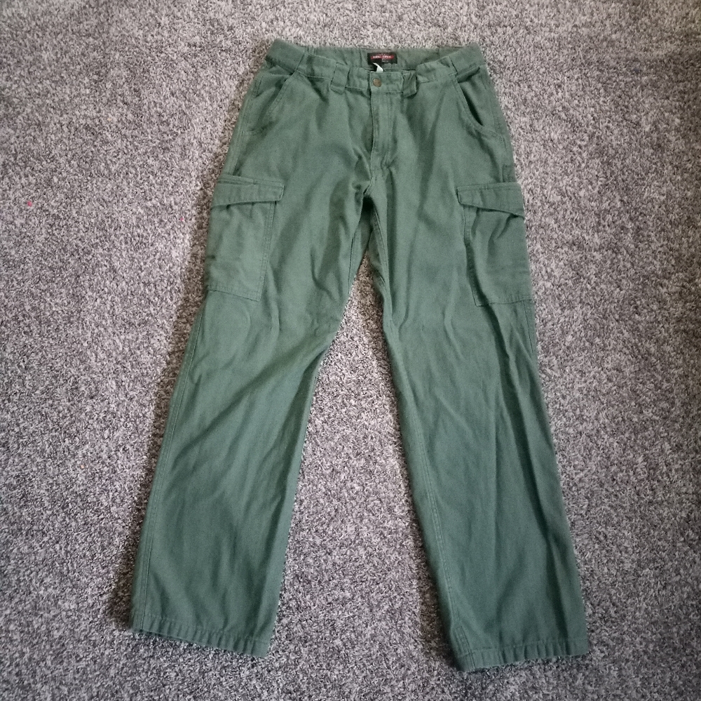 Tru Spec Mens olive green cargo pants